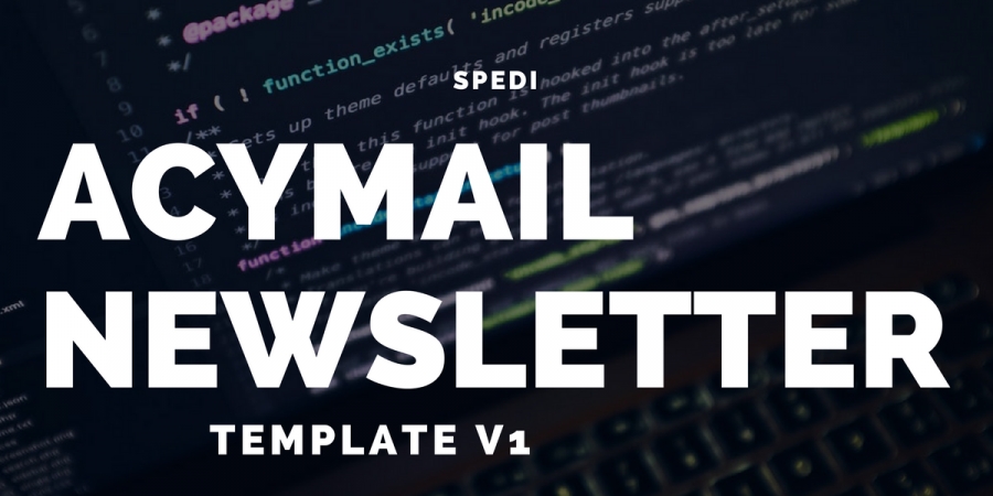 Acymailing theme v1